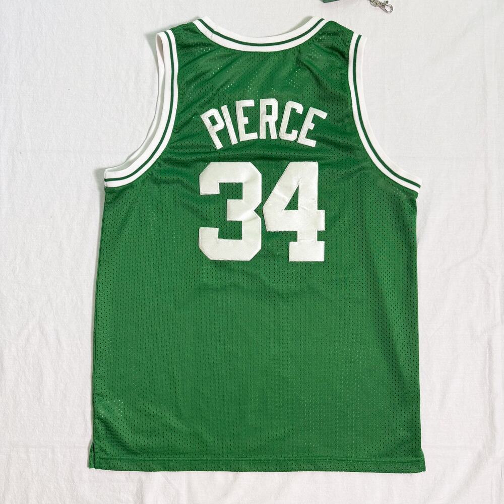 Vintage Paul Pierce Celtics Stitched Nike NBA Swingman Jersey - Youth XL
